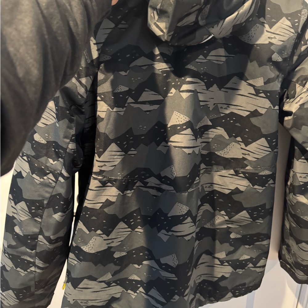 Columbia Youth Boys Camouflage Fleece Interchange Jacket - Picture 6 of 11